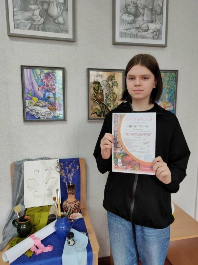 Всеукраїнський інтернет-конкурс живопису підкорив талановитий конотопський художник