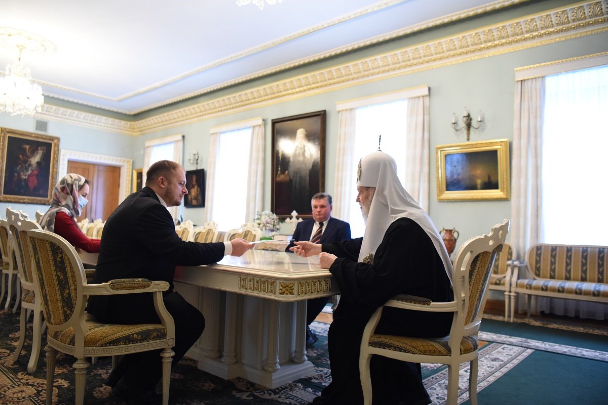 Патріарх Філарет відзначив церковною нагородою новообраного міського голову Конотопа, фото-2