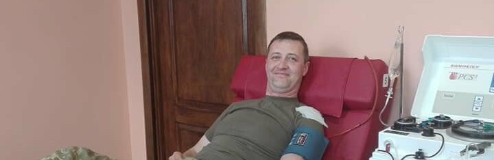 Конотопські військові взяли участь в акції “Брати по крові” Конотопські військові взяли участь в акції “Брати по крові”, Иванова Аня