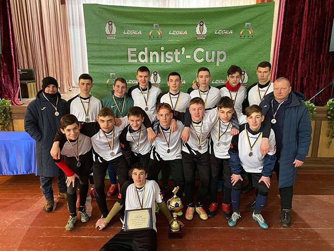 Конотопські футболісти - срібні призери всеукраїнського турніру «Ednist' Cup»